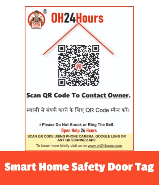 Smart Home Safety Door Tag